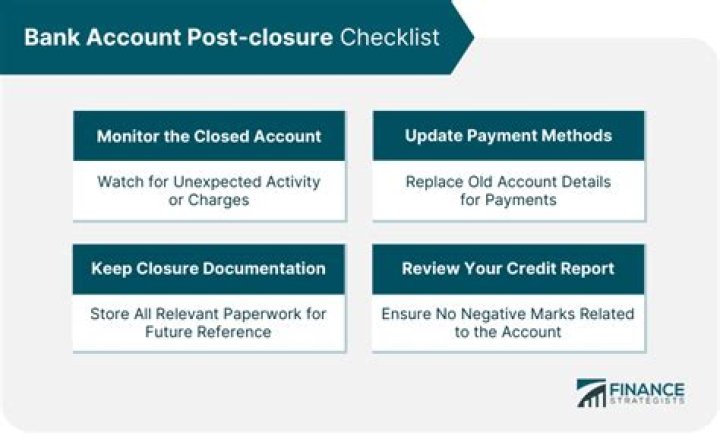 Can I close my old bank account and open a new one?