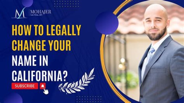 Can you change your name without legal documents?