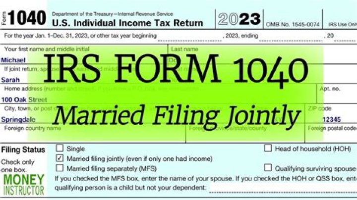 Can you file a joint tax return if your husband died?