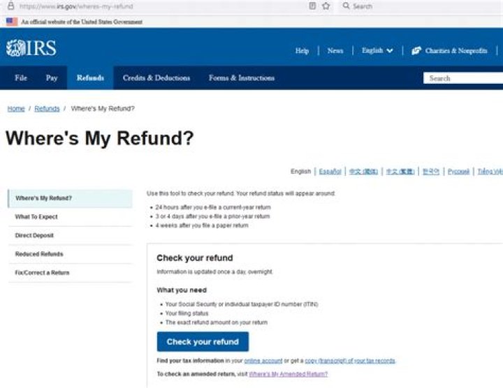 Does the IRS pay me interest if they dont pay me my refund?