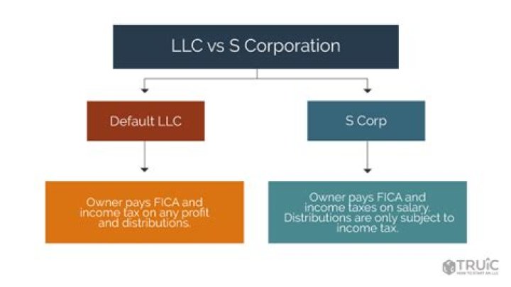 How does a LLC and S corporation work?