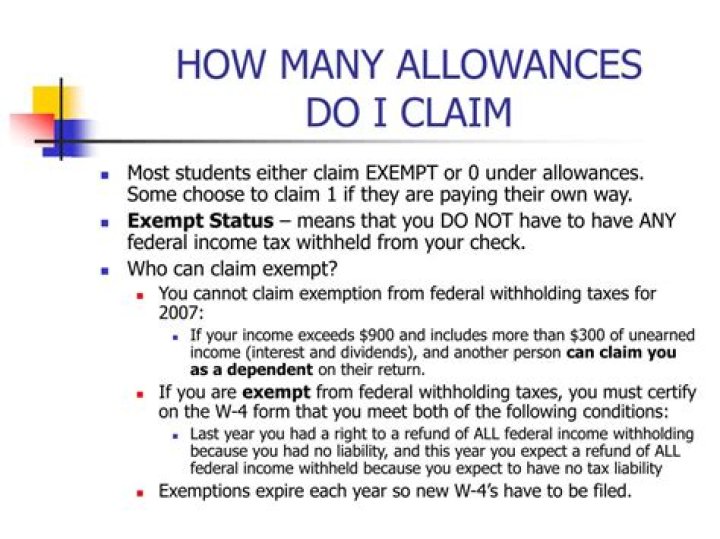 How many allowances should I claim 2?
