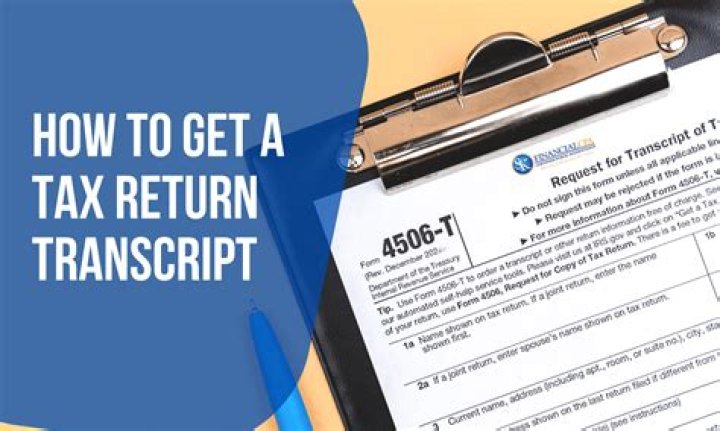 How to request a tax return transcript, 2016-19?