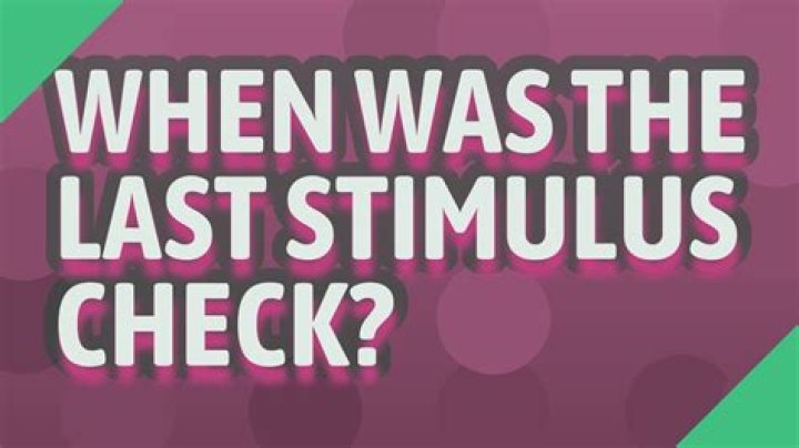 Why did I not get the last stimulus check?