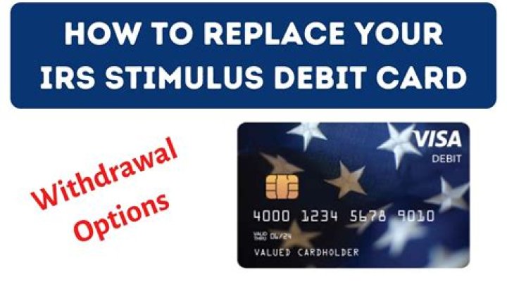 Why did I receive stimulus debit card?